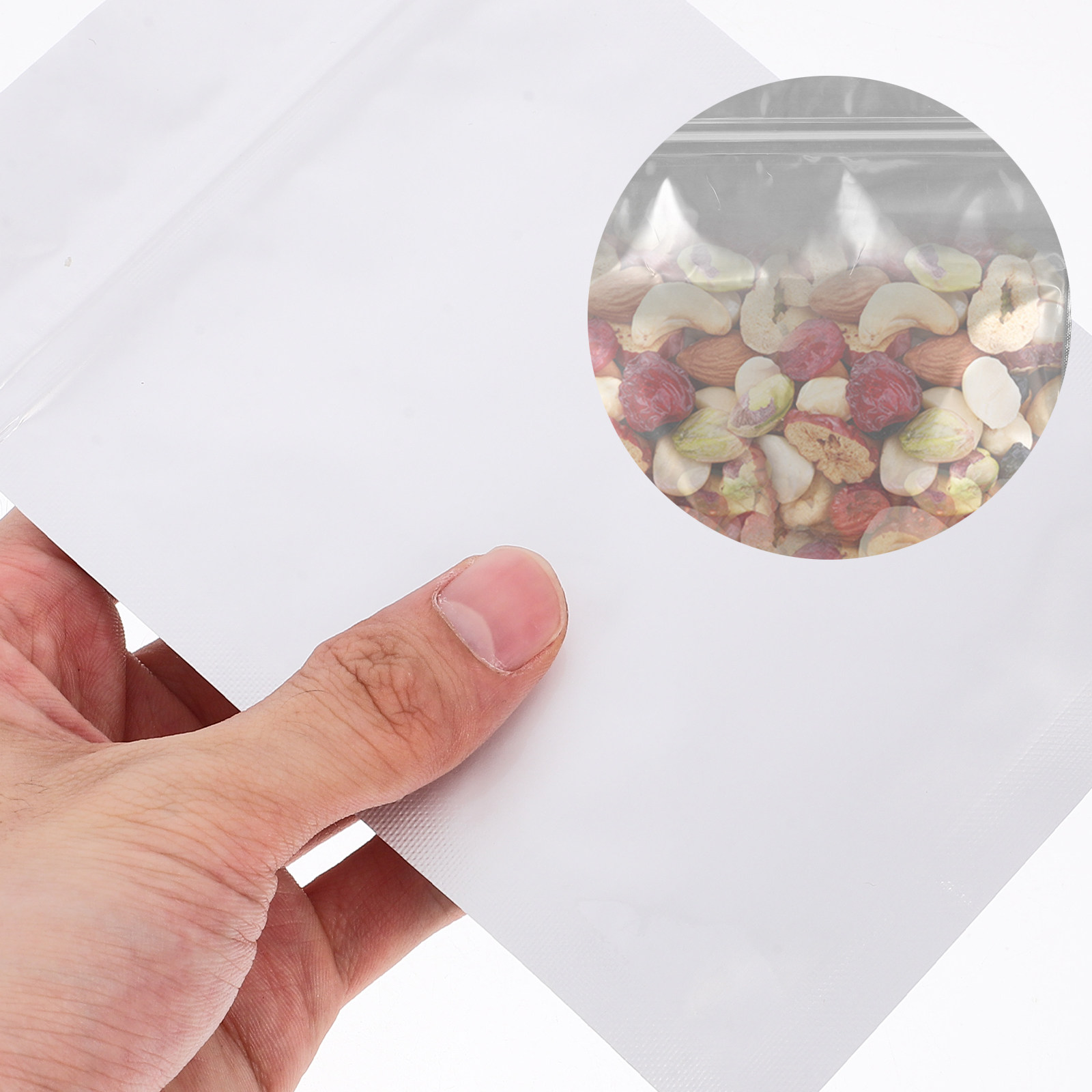 Food Snacks In Usa - 50 sacs refermables hermétiques pour le