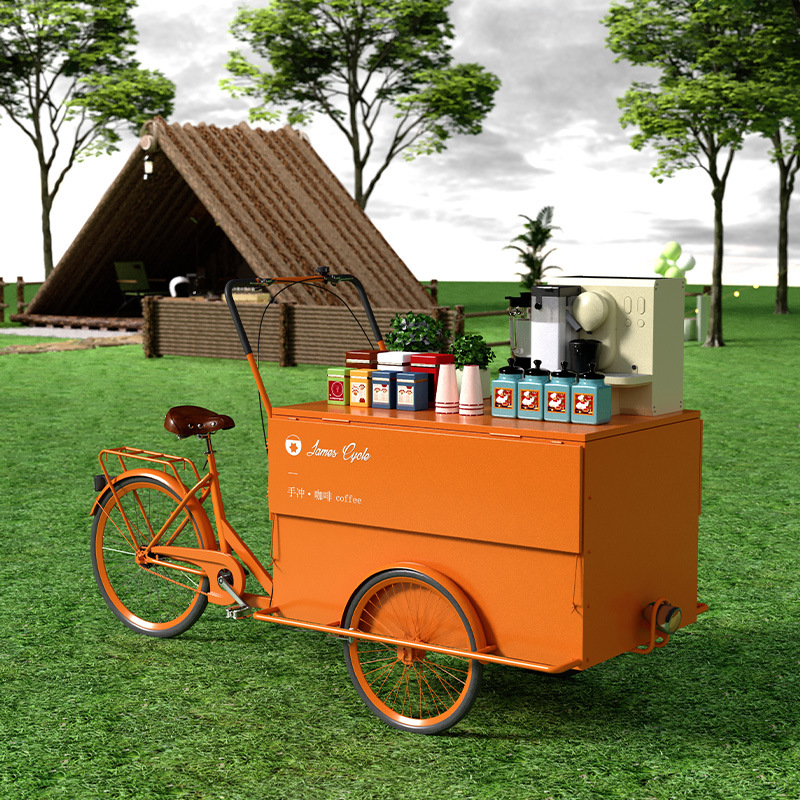 Snacks Food Stall - Chariot de vente ambulant DSA pour