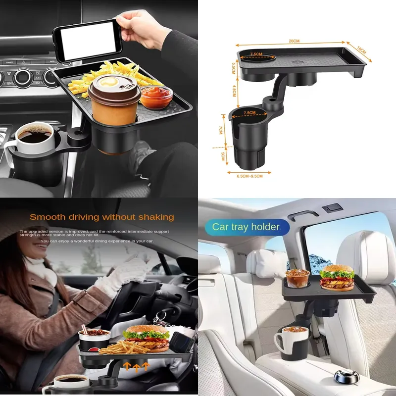 Food Snacks In Usa - Support de tasse de voiture multifonctionnel
