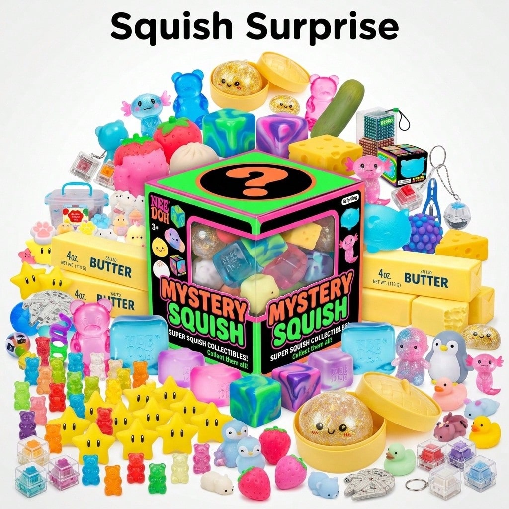 Food And Snacks - Boîte surprise - Jouets squishy à