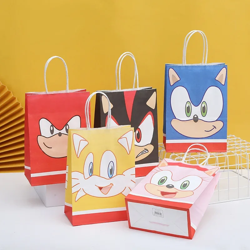 Food Snacks Candy - Sac cadeau Sonic tendance, nouveau sac