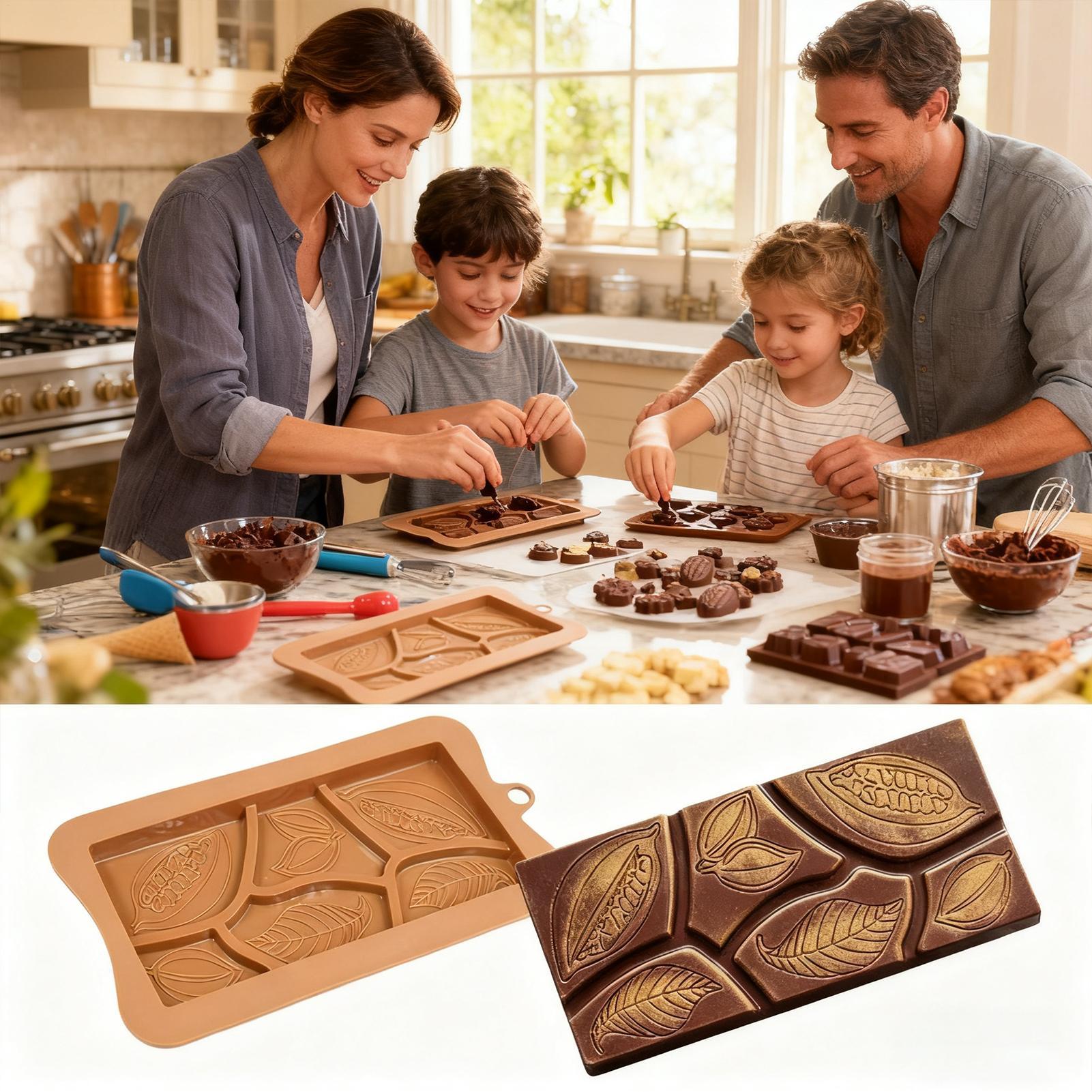 Food Energy Snacks - Moule à chocolat en silicone de