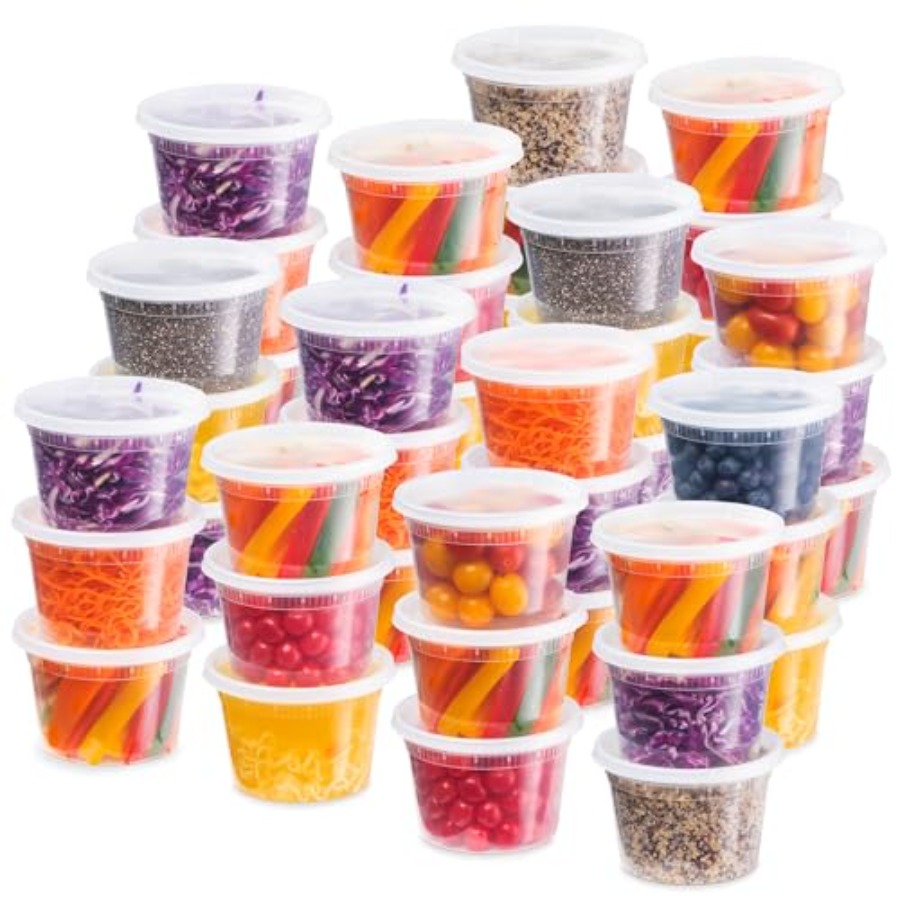 Food Packed Snacks - Contenants de stockage alimentaire en plastique