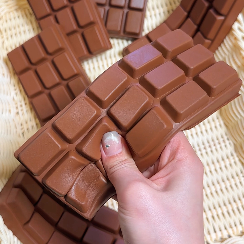 Junk Food Snacks - Jouets Squishy en chocolat souple à