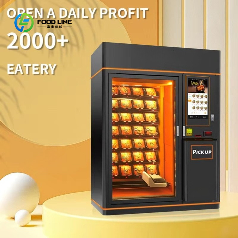Food Snacks In Usa - Distributeur automatique de nourriture chaude personnalisé,