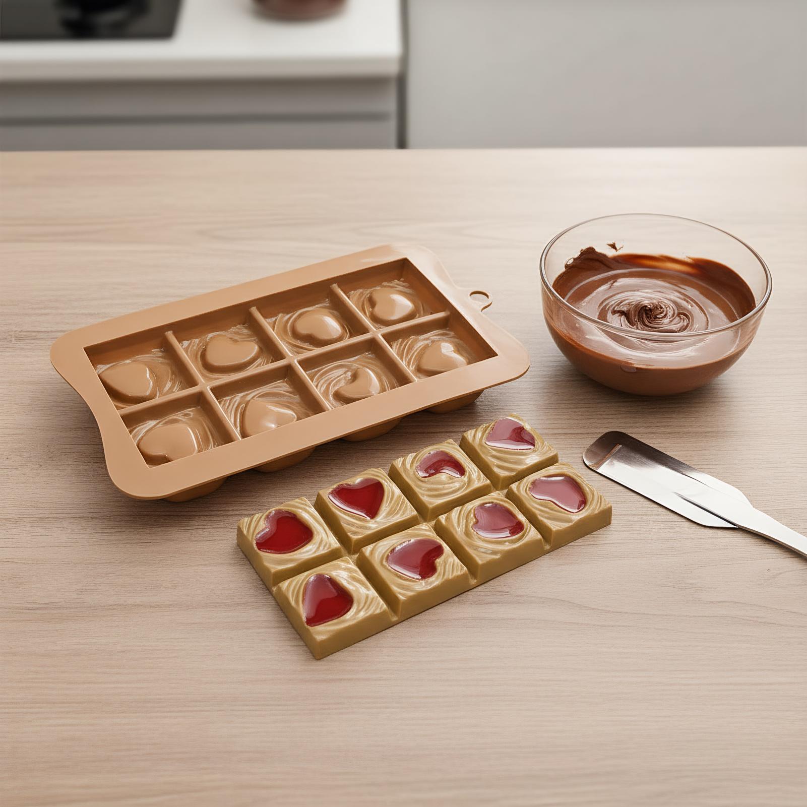 Moule à chocolat en silicone d - Food Energy Snacks avis et prix