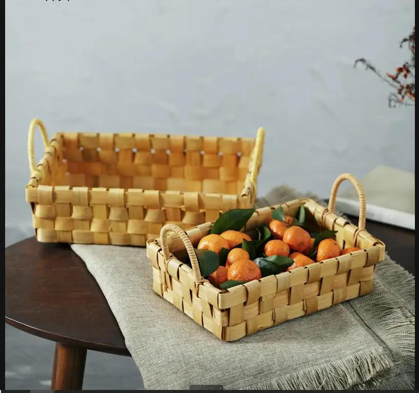Panier de rangement rectangula - Food Snacks With Fiber avis et prix