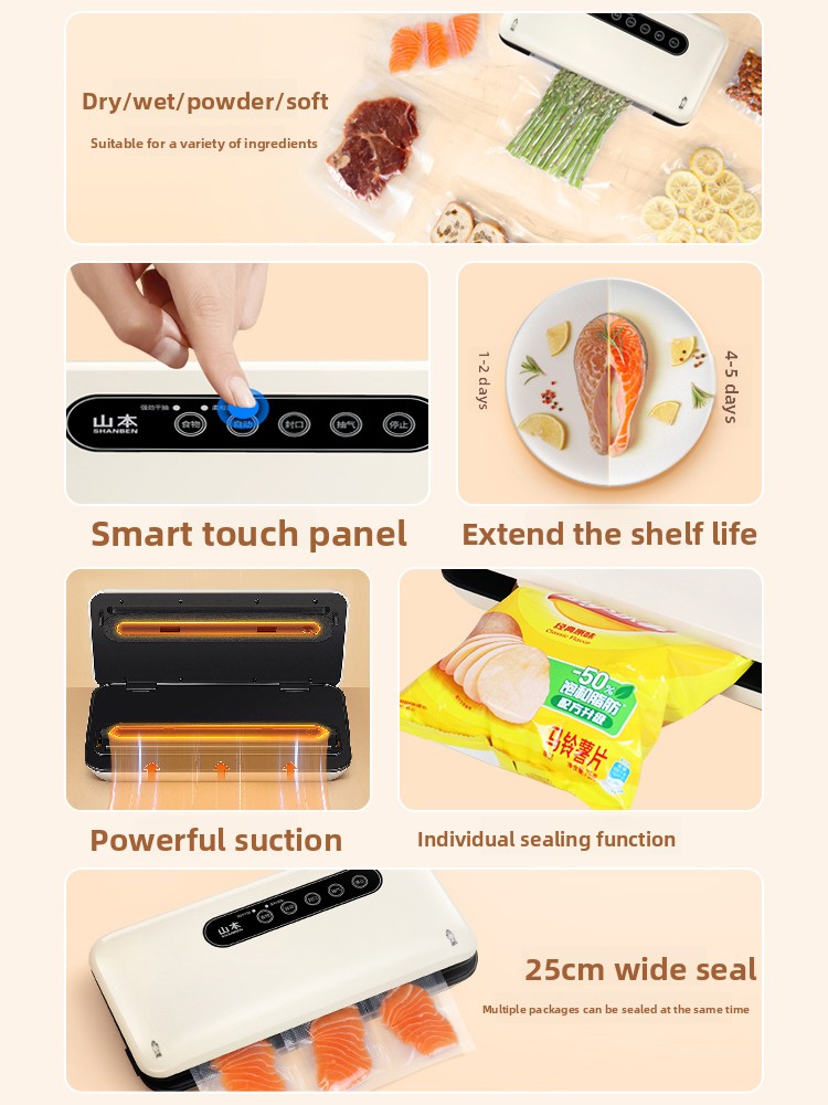 Mini machine à sceller sous vi - Food Snacks In Usa avis et prix