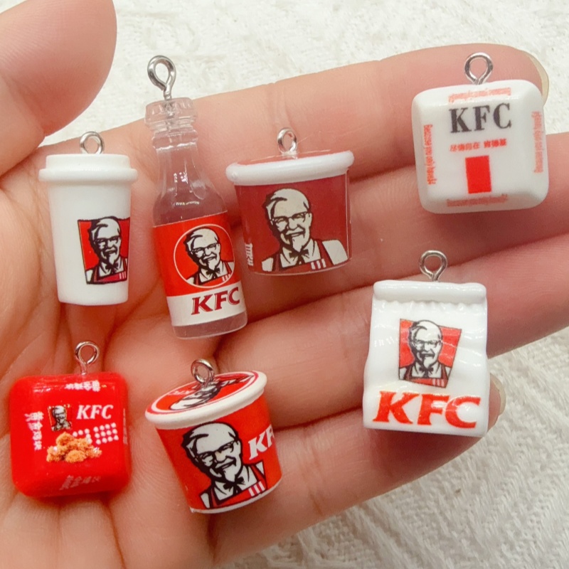 10 porte-clés en résine en for - Food & Snacks Coloring avis et prix