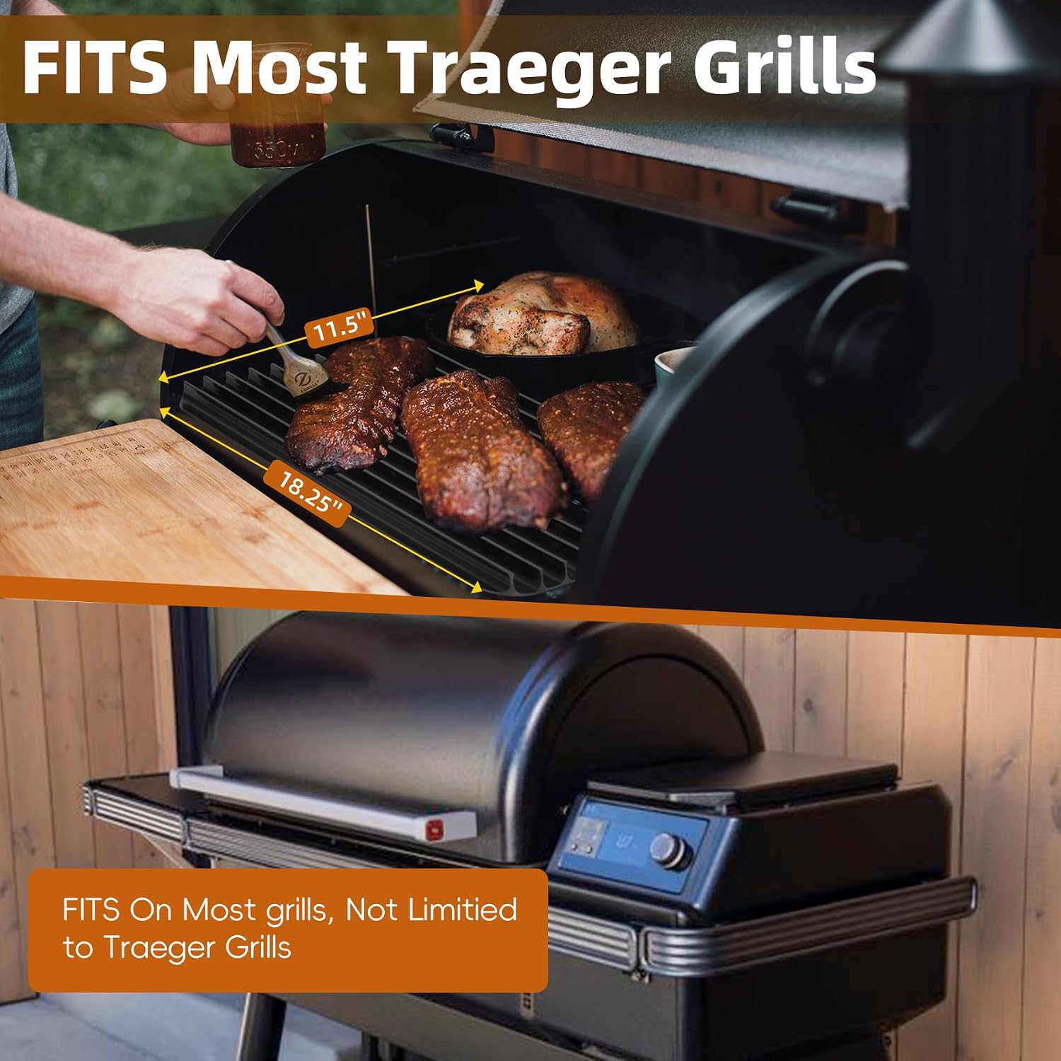 Grille de cuisson réversible e - Foods X avis et prix