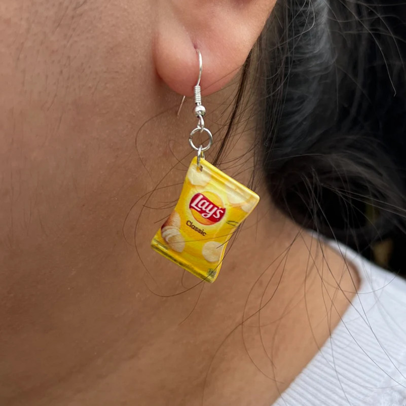 Boucles d'oreilles amusantes p - Junk Food Snacks avis et prix