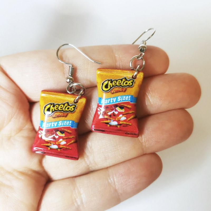 Boucles d'oreilles amusantes p - Junk Food Snacks avis et prix
