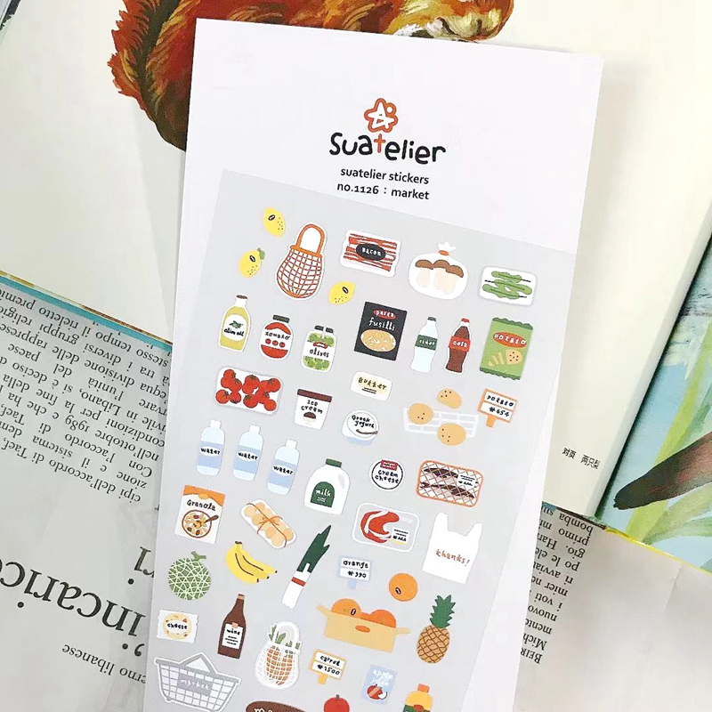 Suatelier N°1126 Autocollant « - Junk Food Snacks avis et prix