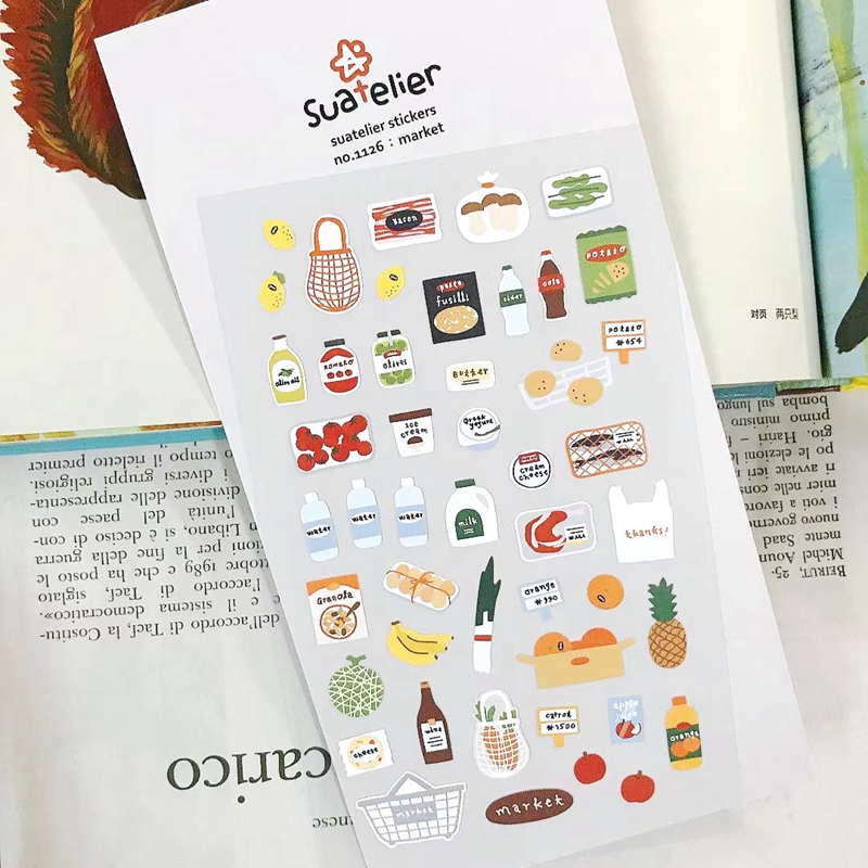 Suatelier N°1126 Autocollant « - Junk Food Snacks avis et prix