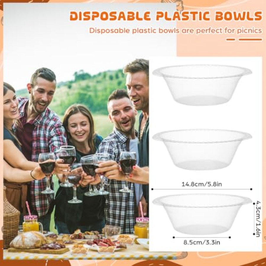 Lot de 30 bols en plastique je - Food Packed Snacks avis et prix