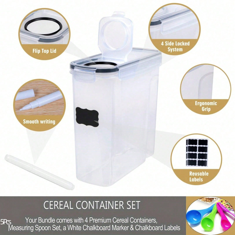 Lot de 4 contenants hermétique - Food Packed Snacks avis et prix