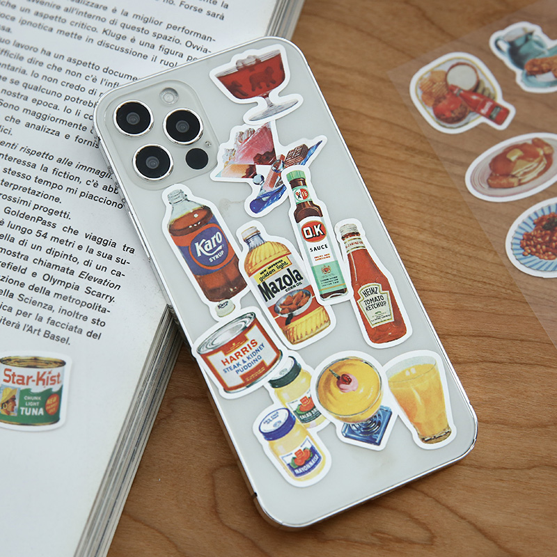 Autocollants mignons sur le th - Junk Food Snacks avis et prix