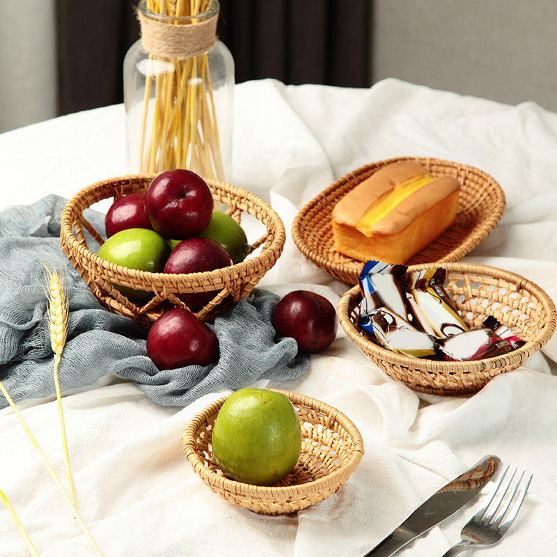 Mir tissé en rotin fait à la m - Food Snacks With Fiber avis et prix