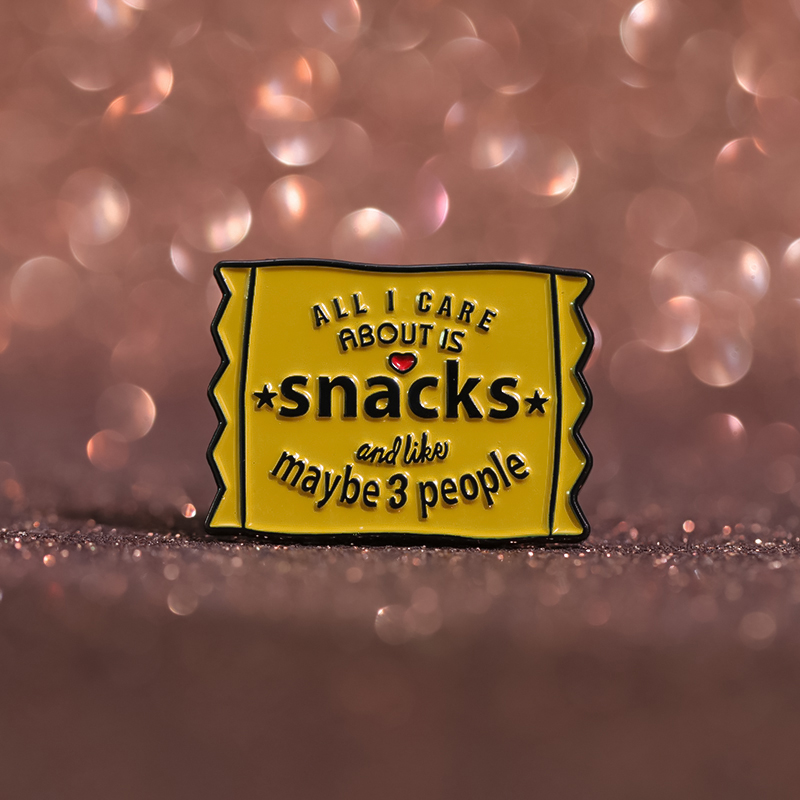 Broche en émail pour les amate - Junk Food Snacks avis et prix